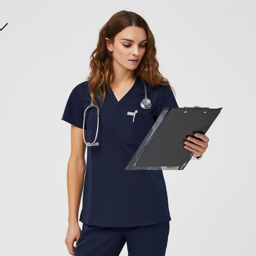 FIGS Navy blue Catarina size small